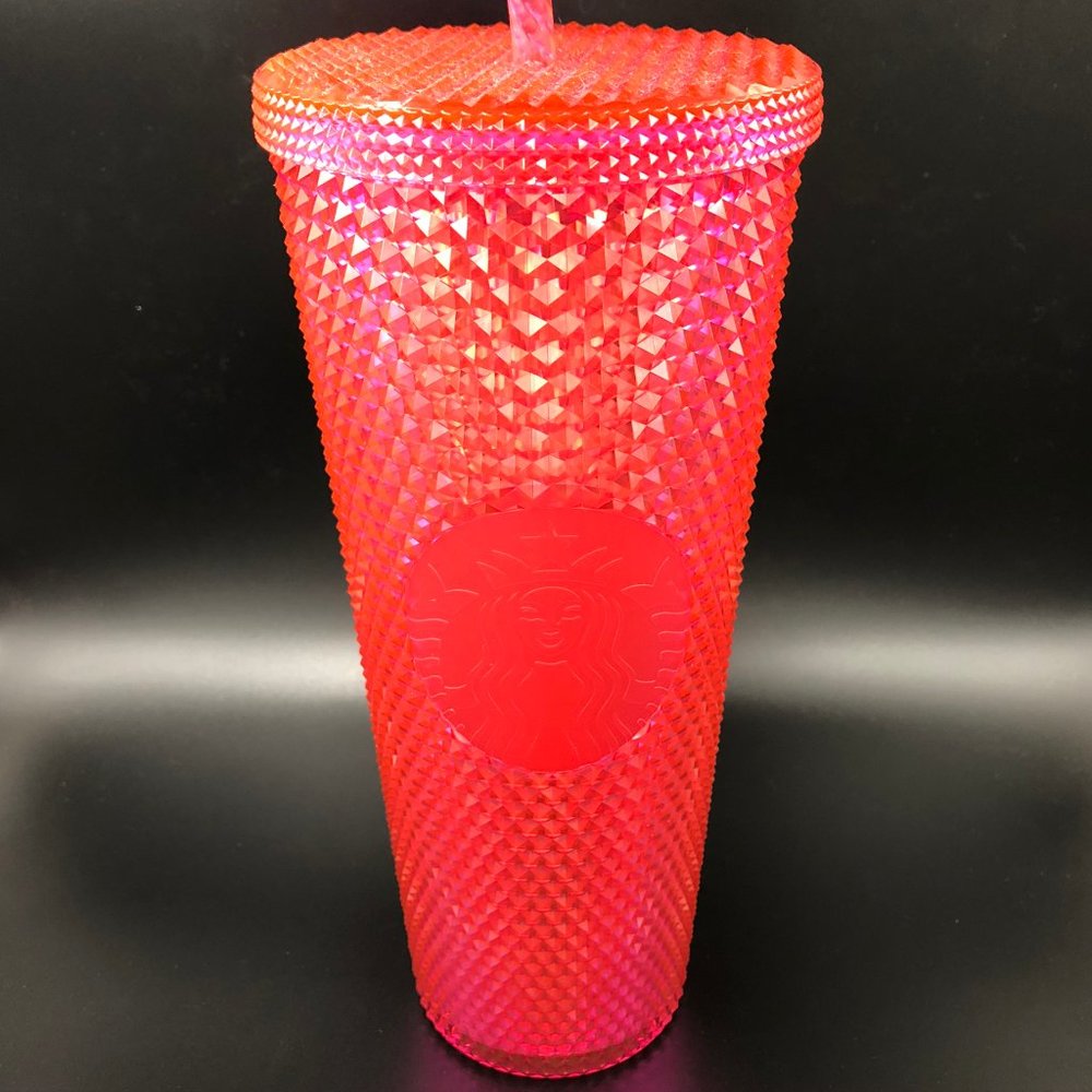 Starbucks 2019 Hot Pink Studded Tumbler 24 oz